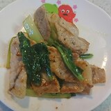 豚肉と小松菜炒め(お弁当用)